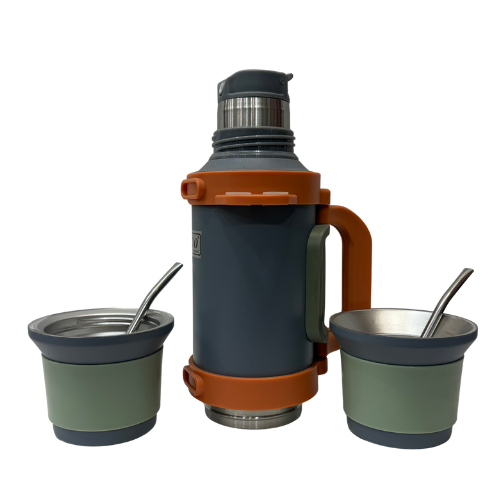 TERMO DOBLE MATE 1L C/ BOMBILLA - Imagen 2