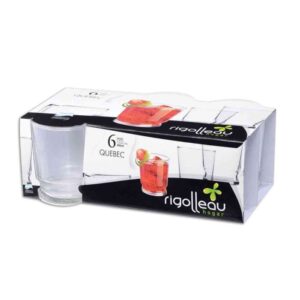 PACK DE VASOS QUEBEC X6