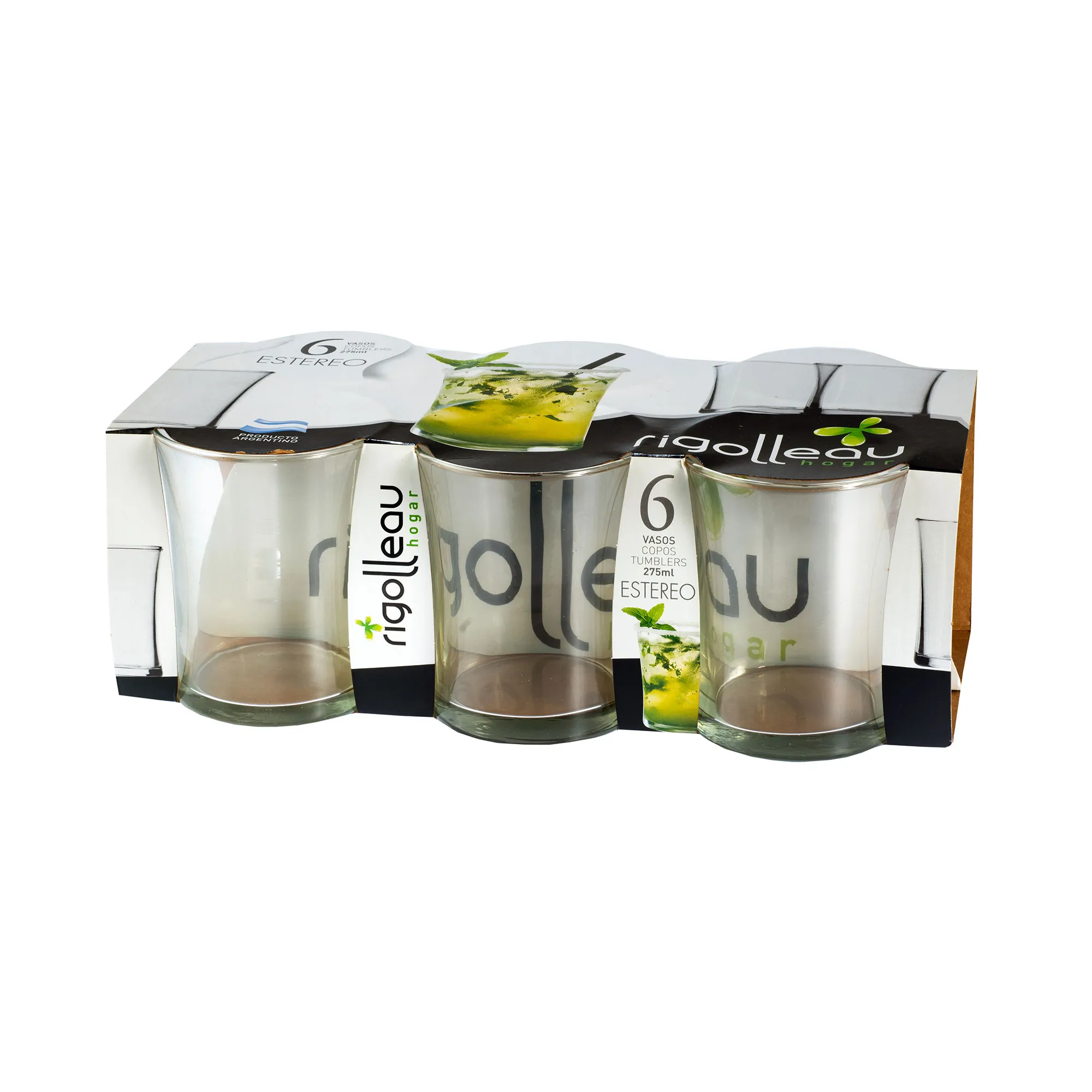 PACK VASOS ESTEREO X6