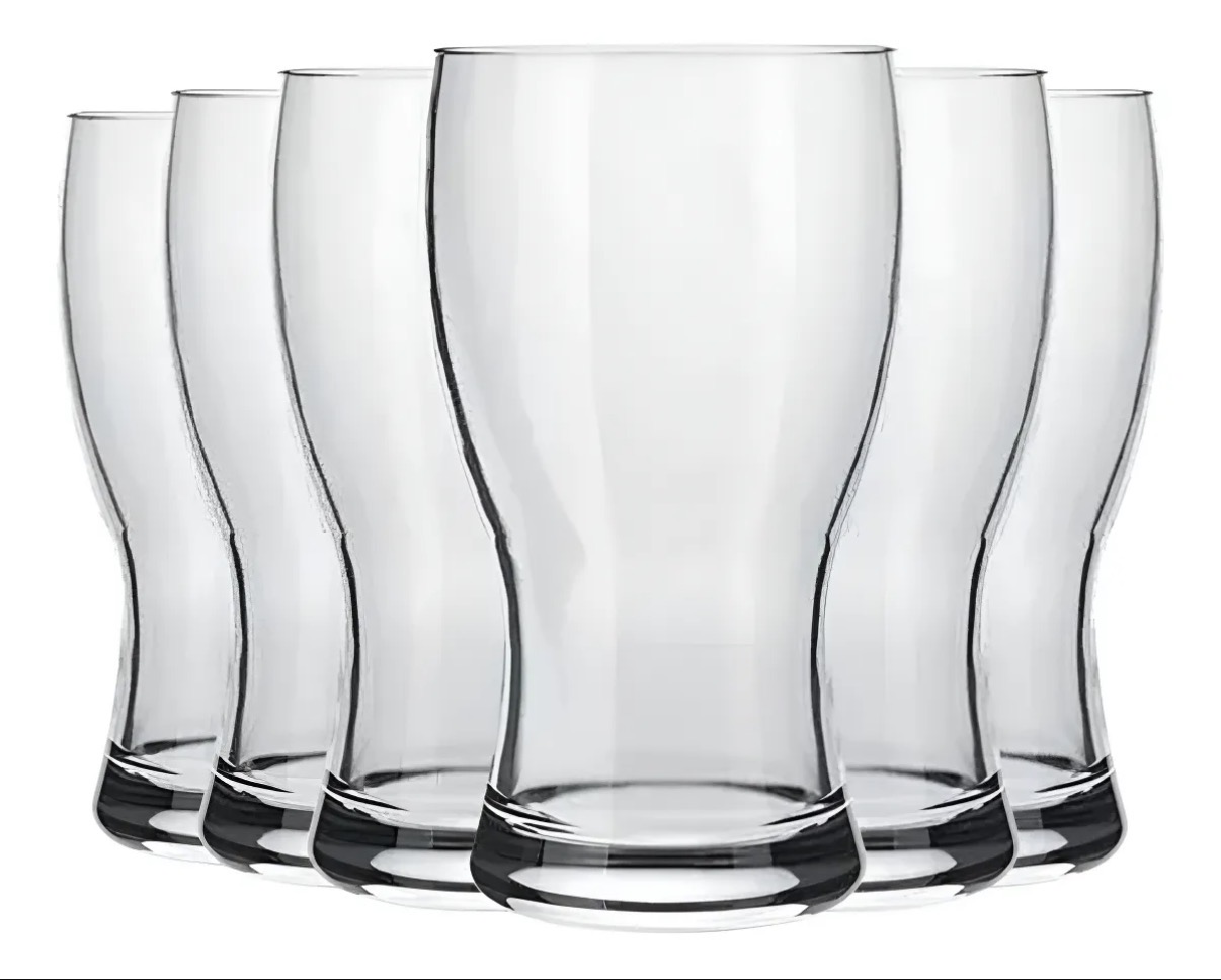 VASO MEDIA PINTA 320ML X6 RIGOLLEAU