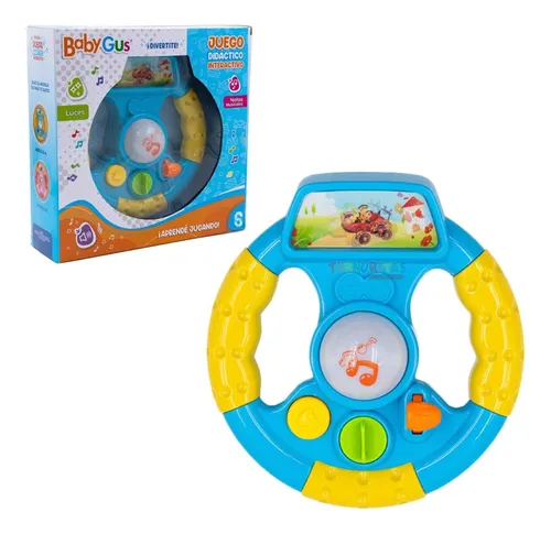 VOLANTE INFANTIL MUSICAL BABYGUS