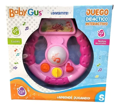 VOLANTE INFANTIL MUSICAL BABYGUS - Imagen 2