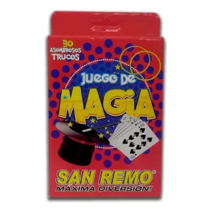 JUEGO DE MAGIAS 30 TRUCOS SAN REMO