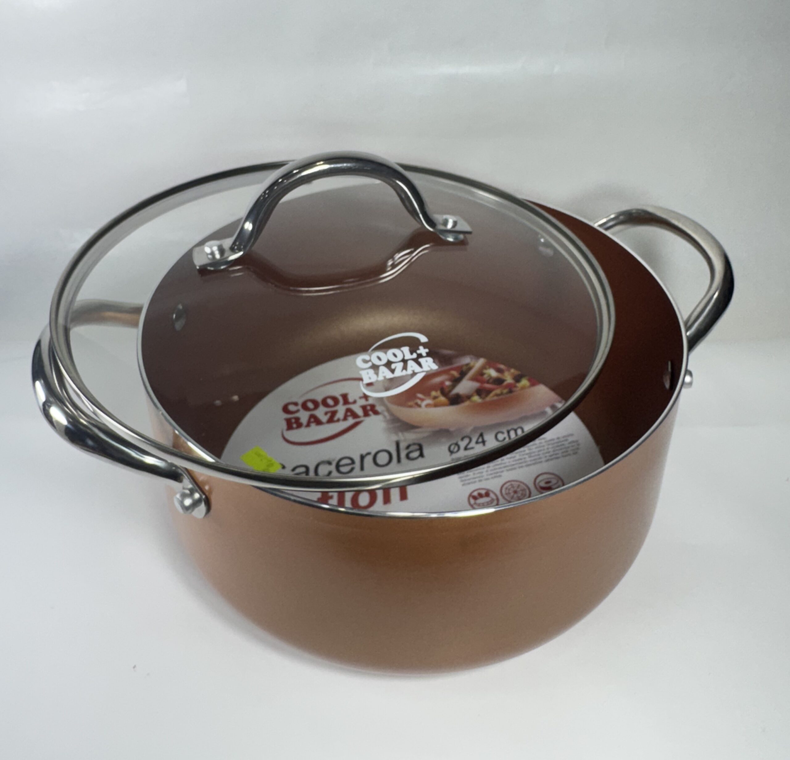 CACEROLA TEFLON ANTIADHERENTE